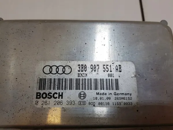 Motorcomputer OEM 3B0907551AB voor Audi A8 D2 image 3