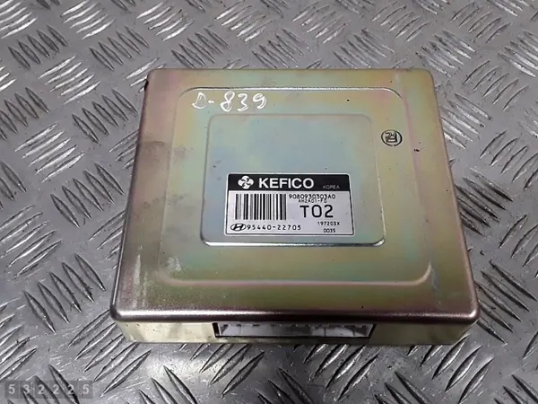 1999 Hyundai Accent ECU 1.3 Petrol 9544022705 image 2