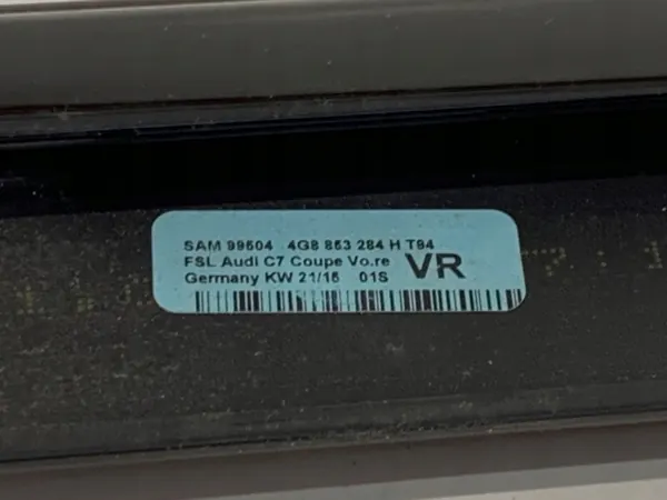 OEM 4G8853284H Fram höger skrapremsa Audi A7 image 4