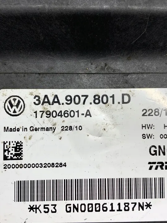 Módulo de Controle de Freio de Mão 3AA907801D VW image 4
