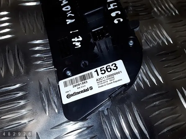 Module de contrôle AC Opel Mokka X OEM 39081563 image 3