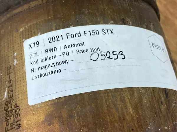 Ford F150 2021+ DPF-rör OEM ML34-5E214-FE image 6