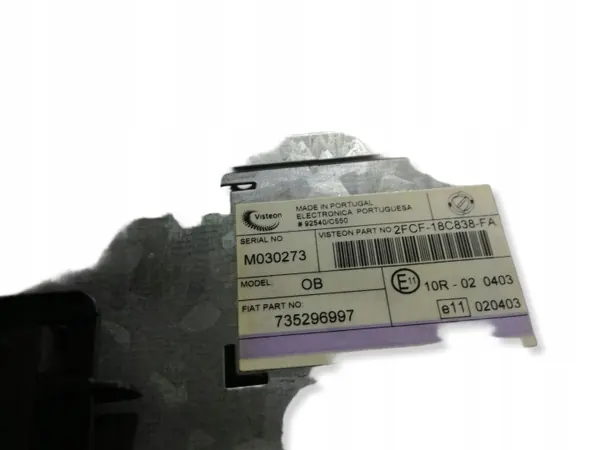 Radio Fiat d'occasion OEM 735296997 - Compatible image 5