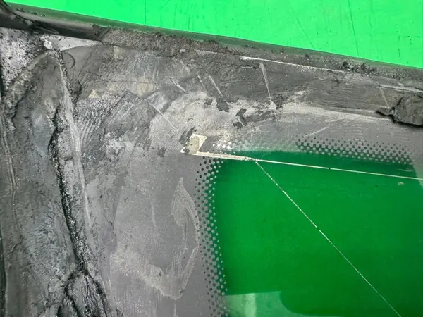Vidro lateral direito traseiro pilar D OEM VW Passat B6 image 10