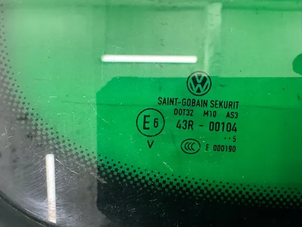 Vidro lateral direito traseiro pilar D OEM VW Passat B6 image 3