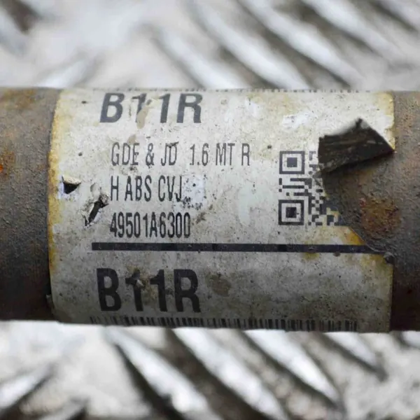 Höger framaxel HYUNDAI I30 (GD) 1.4L 2015 49501A6300 image 6