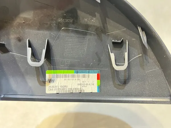 VW spegelhus OEM 2G7857537A - Begagnat skick image 3