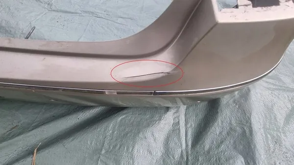 MERCEDES E-Class W211 Parachoques Trasero image 6