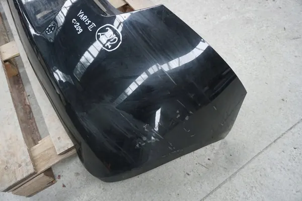 TOYOTA YARIS II Paraurti Posteriore Nero 2007 image 3