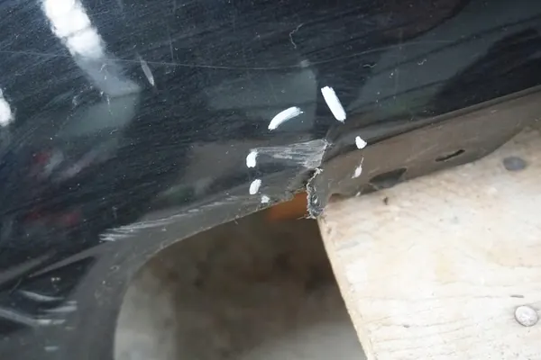 TOYOTA YARIS II Paraurti Posteriore Nero 2007 image 8