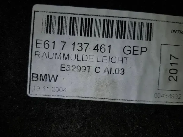 Boîtier de roue de secours BMW OEM E3299TC pour Série 5 E60 image 3