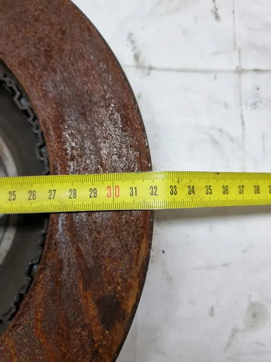 ACHTERSTE REMSCHIJF MERCEDES W222 W217 A2224200472 image 3