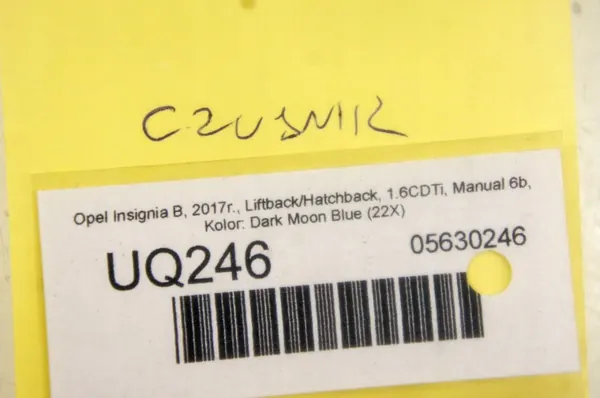UQ246 Oliedrukventiel voor Opel Insignia B 1.6CTDi image 4