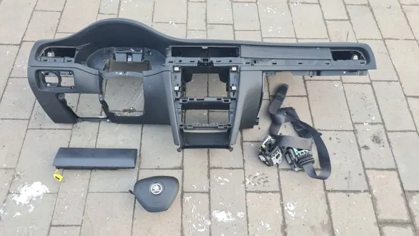 Painel console airbag OEM 3T1857007E Superb II image 2
