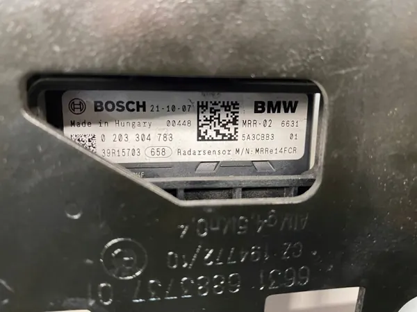 Sensor radar BMW G05 G06 G07 OEM 5A3CBB3 ACC image 8