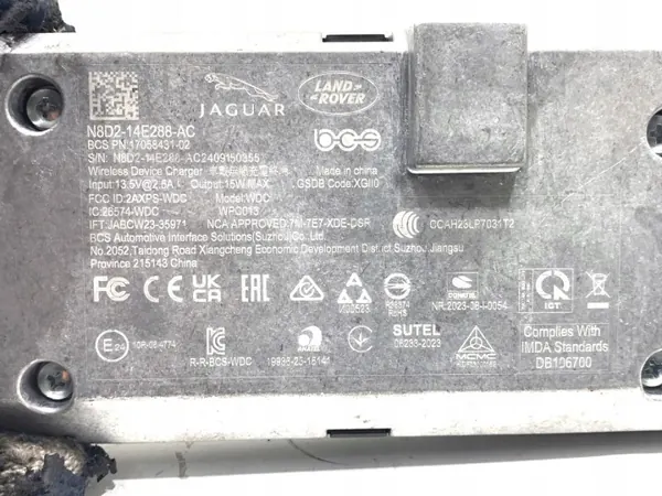 Chargeur à induction OEM LORK-1-141906 pour Range Rover Evoque image 5