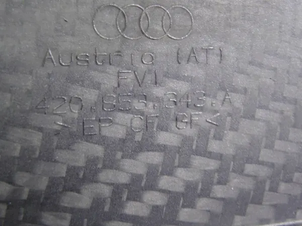 Audi R8 Vänster Kolfiberpanel OEM 420853343A image 9