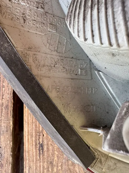 SKODA FABIA II KOMBI Lámpara Trasera Derecha 5J6945112A image 5