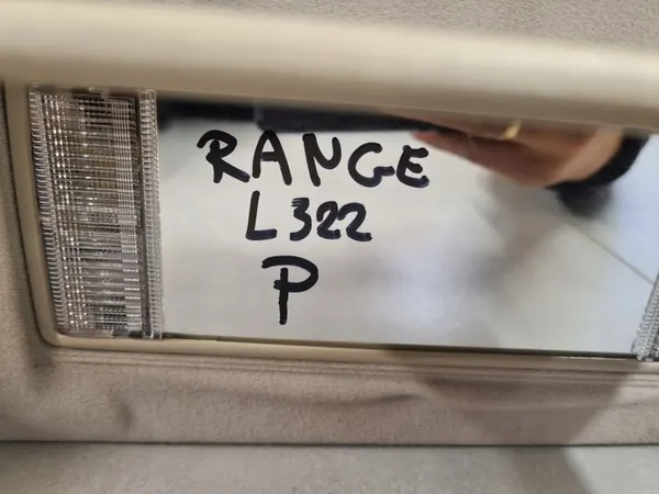 Pare-soleil droit éclairé OEM Range Rover L322 image 5