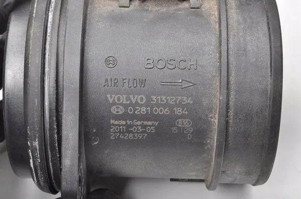 VOLVO V70 S60 XC90 2.4 D5 Luftmengenmesser 31312734 image 5
