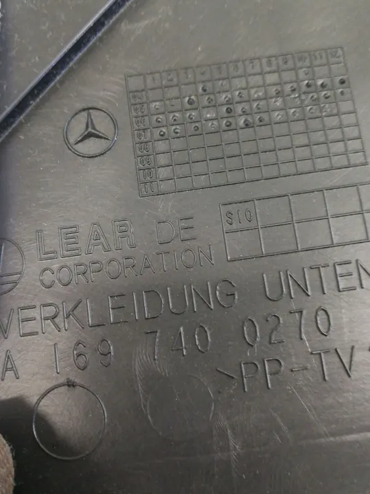 Mercedes-Benz tavaratilan kansi OEM A1697400270 Käytetty image 3