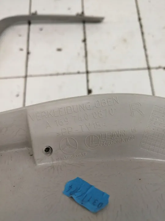 Mercedes-Benz tavaratilan kansi OEM A1697400270 Käytetty image 4