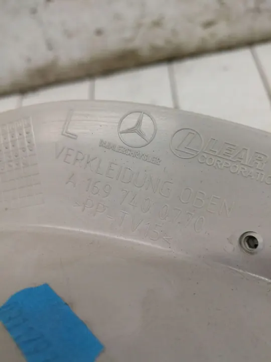 Mercedes-Benz tavaratilan kansi OEM A1697400270 Käytetty image 5