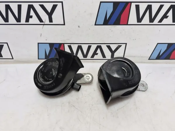 BMW E39 Toeter & Alarm Sirene OEM Compleet Set image 2