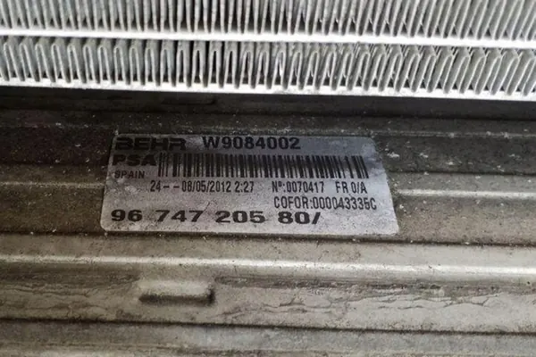 Paraurti anteriore PEUGEOT 3008 2012 9663558880 image 4