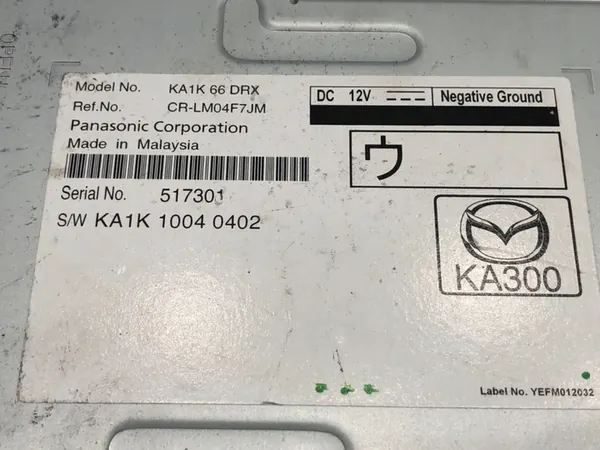 TUNER DE RÁDIO MAZDA CX-5 11-17 image 5