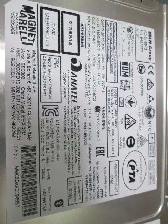 BMW OEM 9437375 Media 2 Radio - Gebraucht image 4