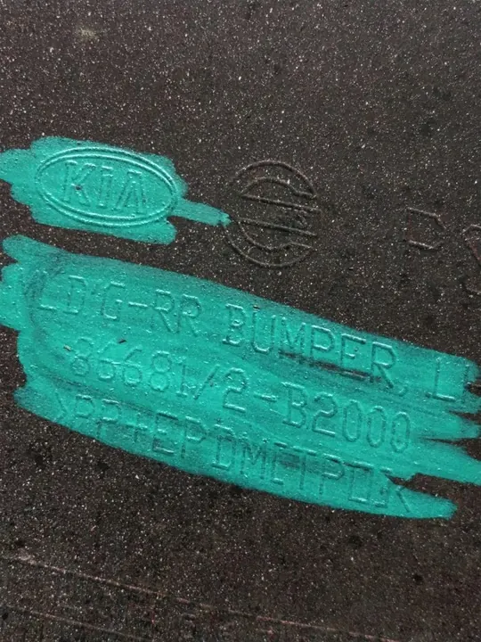 Parachoques trasero Kia Soul II 15-19 izquierdo 86681-B2000 image 10