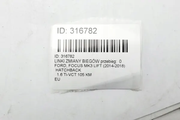 Versnellingspookstangen OEM 316782 voor Ford Focus MK3 1.6 Ti-VCT image 4