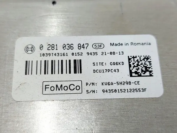 Módulo de controlo AdBlue Ford KVGA-5H298-CE image 3