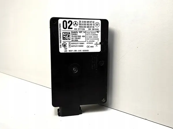 Módulo radar Distronic Mercedes OEM A0009058702 image 2
