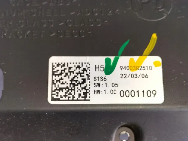OEM 94003-R2510 Klockdisplay Paneltrim Kia Sportage image 5