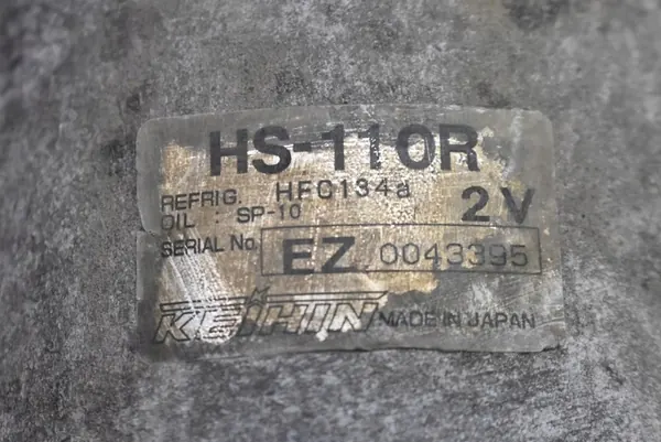 Compresseur de Climatisation HS-110R Honda Accord VII 2.0 i-VTEC image 9