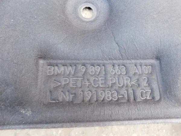 OEM 9891663 Vorderer Bodenisolierung für BMW 4er Reihe image 3