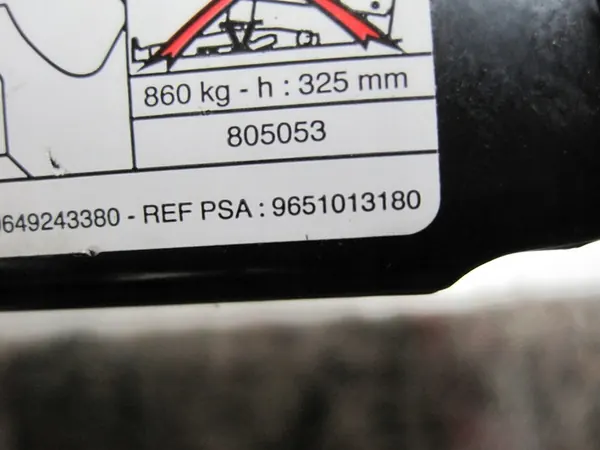 Levier de levage Peugeot Citroen image 4