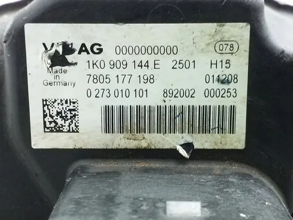 2010 Volkswagen Golf VI Steering System Electronic Part 1K0909144E image 6