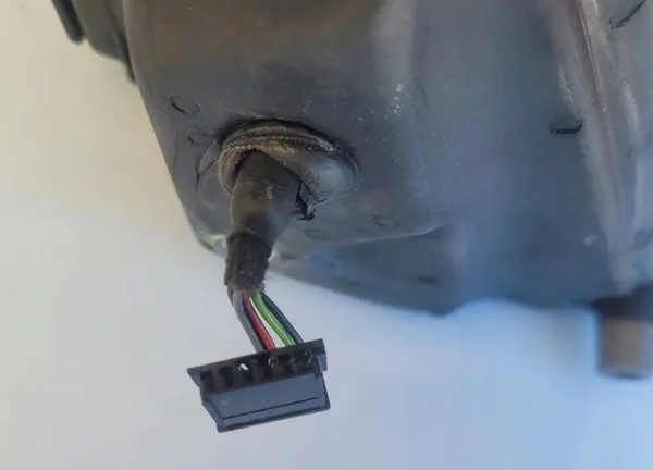 OEM LUSTERKO LEWY PRZÓD PRZEDNIE BMW X3 E83 5 PIN SHADOWLINE image 3