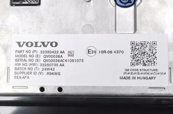Volvo Näyttö OEM 32350422 - Käytetty image 7