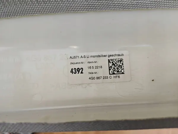 OEM 4G0867233C A-stijlkap Links Voor Audi A6 C7 image 7