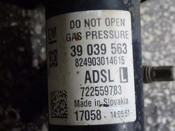 OEM 39039563 Vasen ohjausnivel Opel Astra V:lle image 8