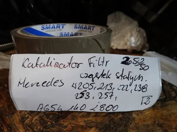 Mercedes-Benz roetfilter OEM A6541402800 - Gebruikt image 4