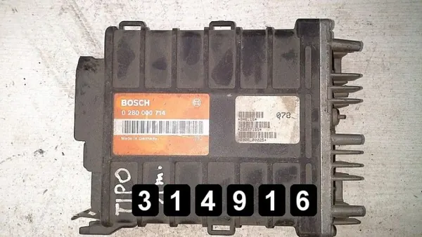 ECU Fiat Tipo OEM AM-314916 - Usado 1990 image 2