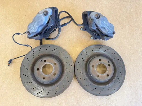 Jarruvasara etu oikea/vasen 344mm Mercedes OEM image 2