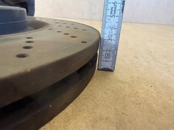 Jarruvasara etu oikea/vasen 344mm Mercedes OEM image 3