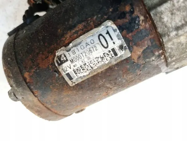 Motor de arranque Mitsubishi Outlander 2003 2.0L 1810A0 image 4