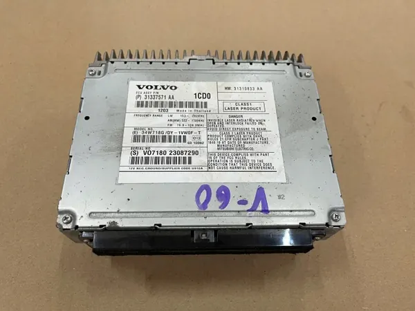 CD-byttare OEM 31337571AA för Volvo V60 2010-2014 image 2